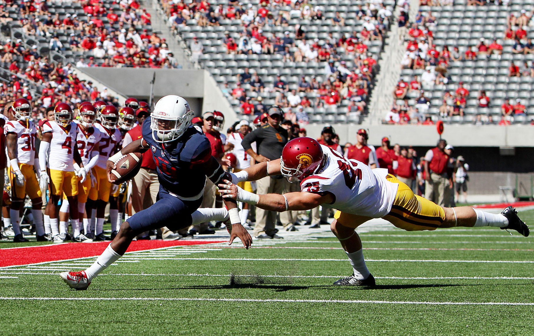 UA quarterback Khalil Tate